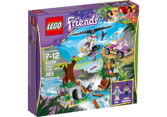 Lego 41036 Friends Rettung auf der Dschungelbrücke - plegobil