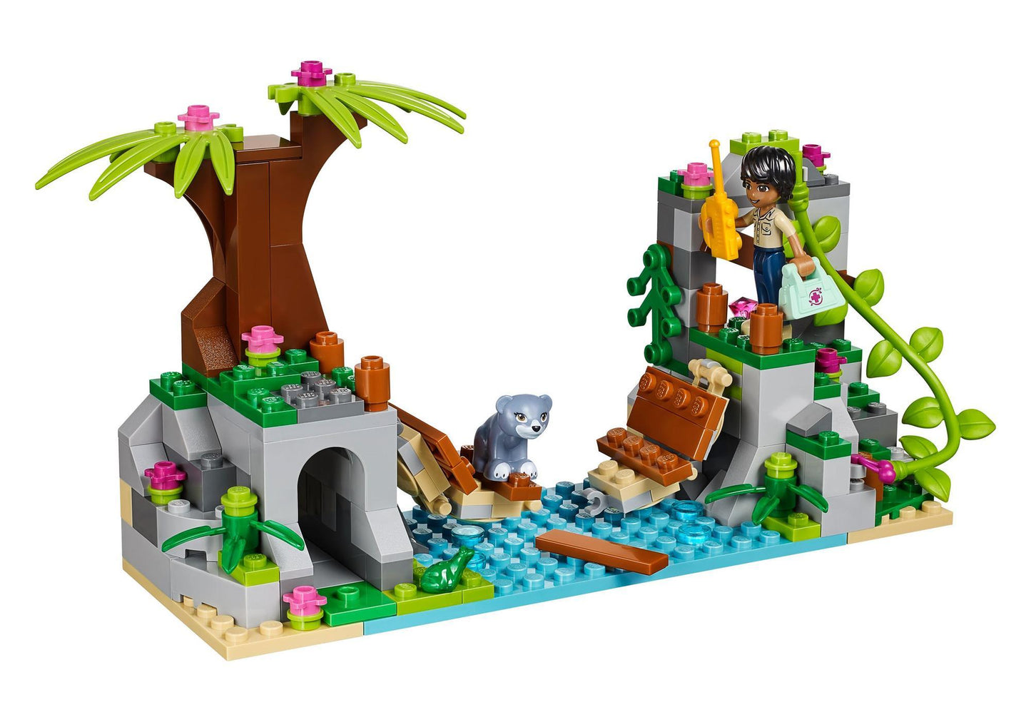 Lego 41036 Friends Rettung auf der Dschungelbrücke - plegobil