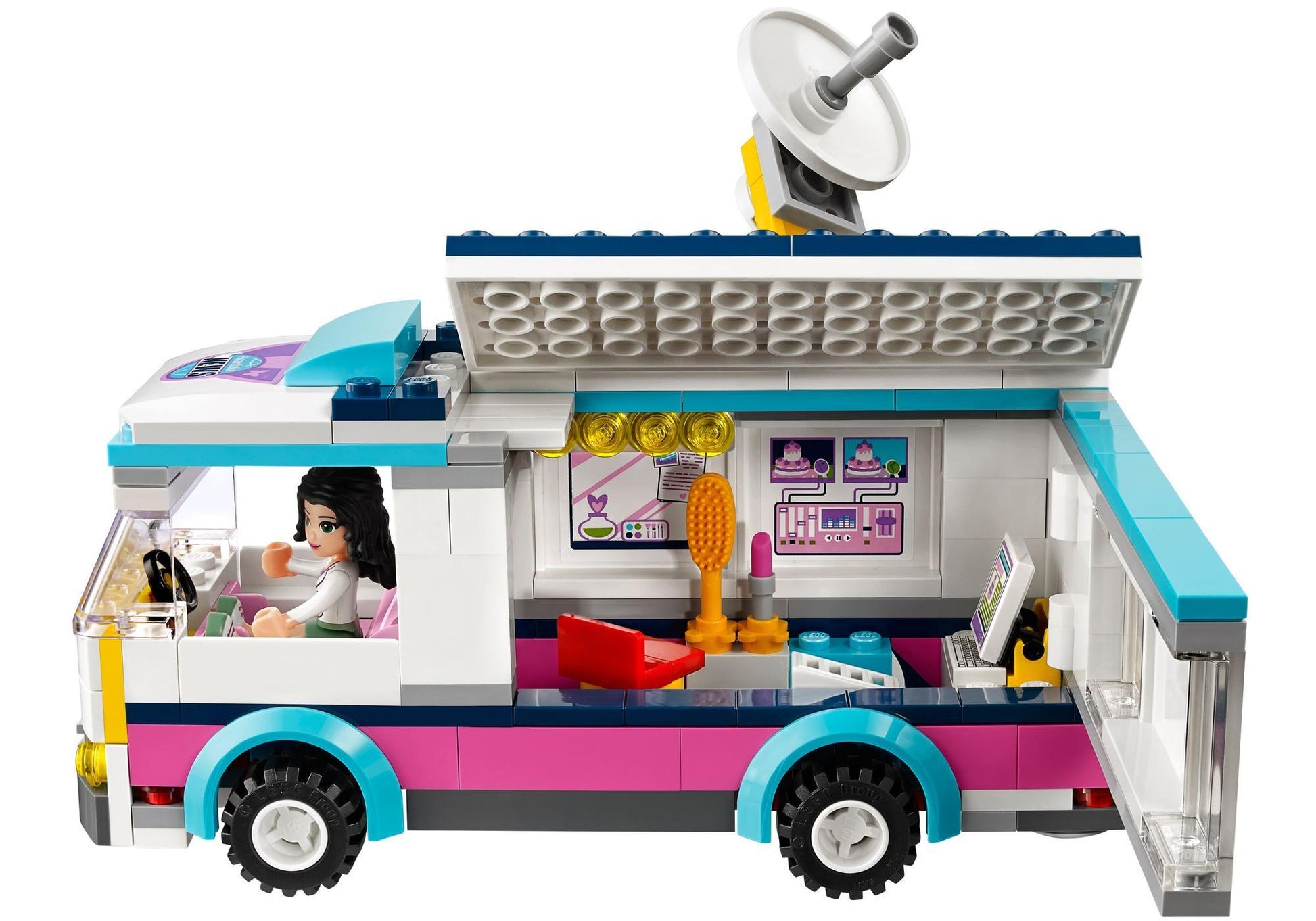 Lego 41056 Friends Mobile Fernsehstation - plegobil