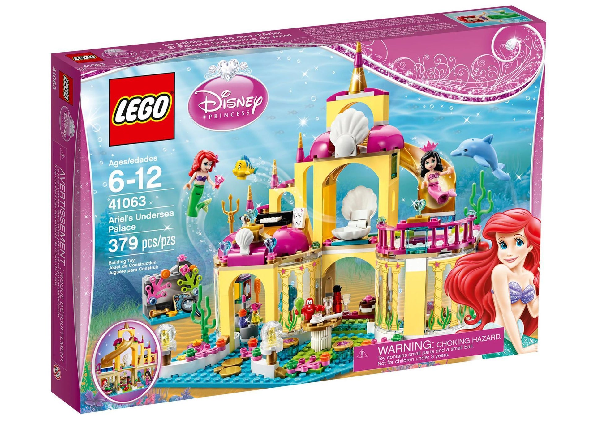 Lego 41063 Disney Princess: Arielles Unterwasserschloss - plegobil