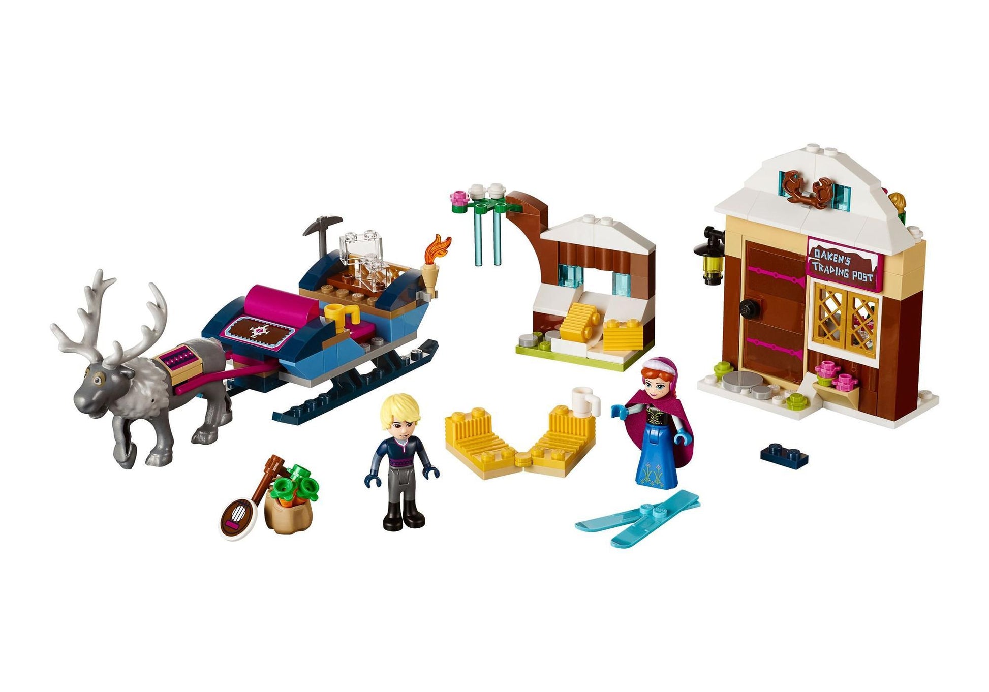 Lego 41066 Disney Princess: Annas und Kristoffs Schlittenabenteuer - plegobil