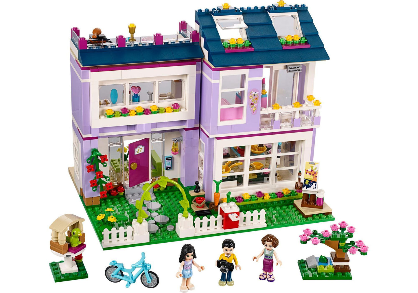 Lego 41095 Friends Emmas Familienhaus - plegobil