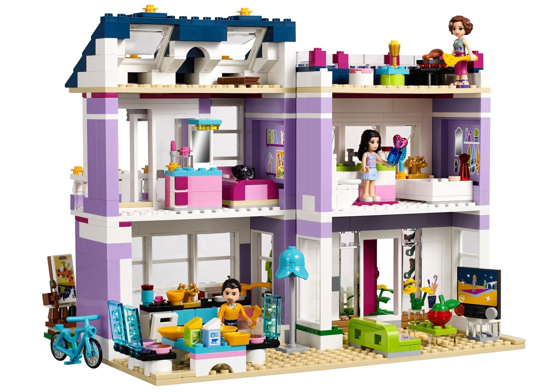 Lego 41095 Friends Emmas Familienhaus - plegobil