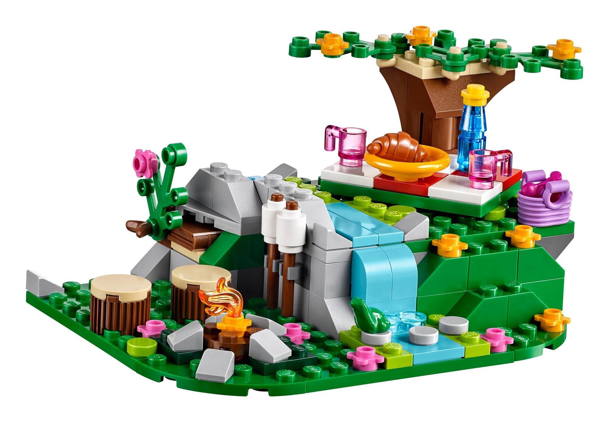 Lego 41097 Friends Heatlake Heißluftballon - plegobil