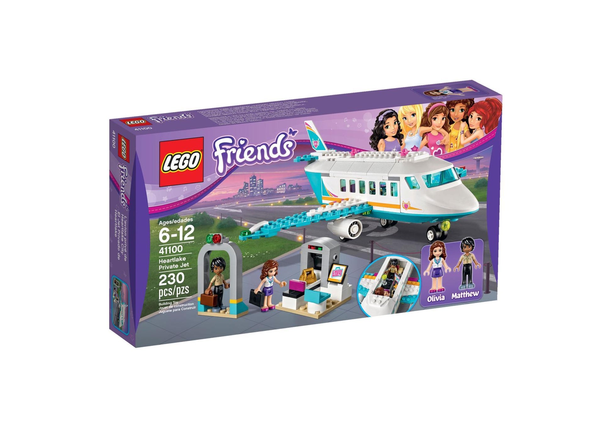 Lego 41100 Friends Heartlake Jet - plegobil