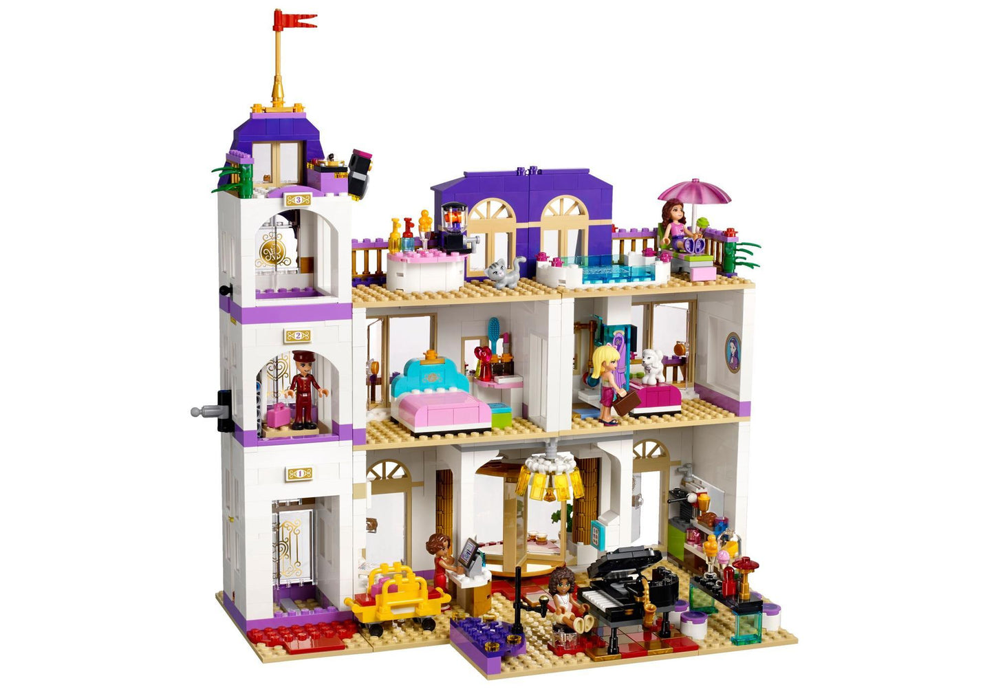 Lego 41101 Friends Heartlake Großes Hotel - plegobil