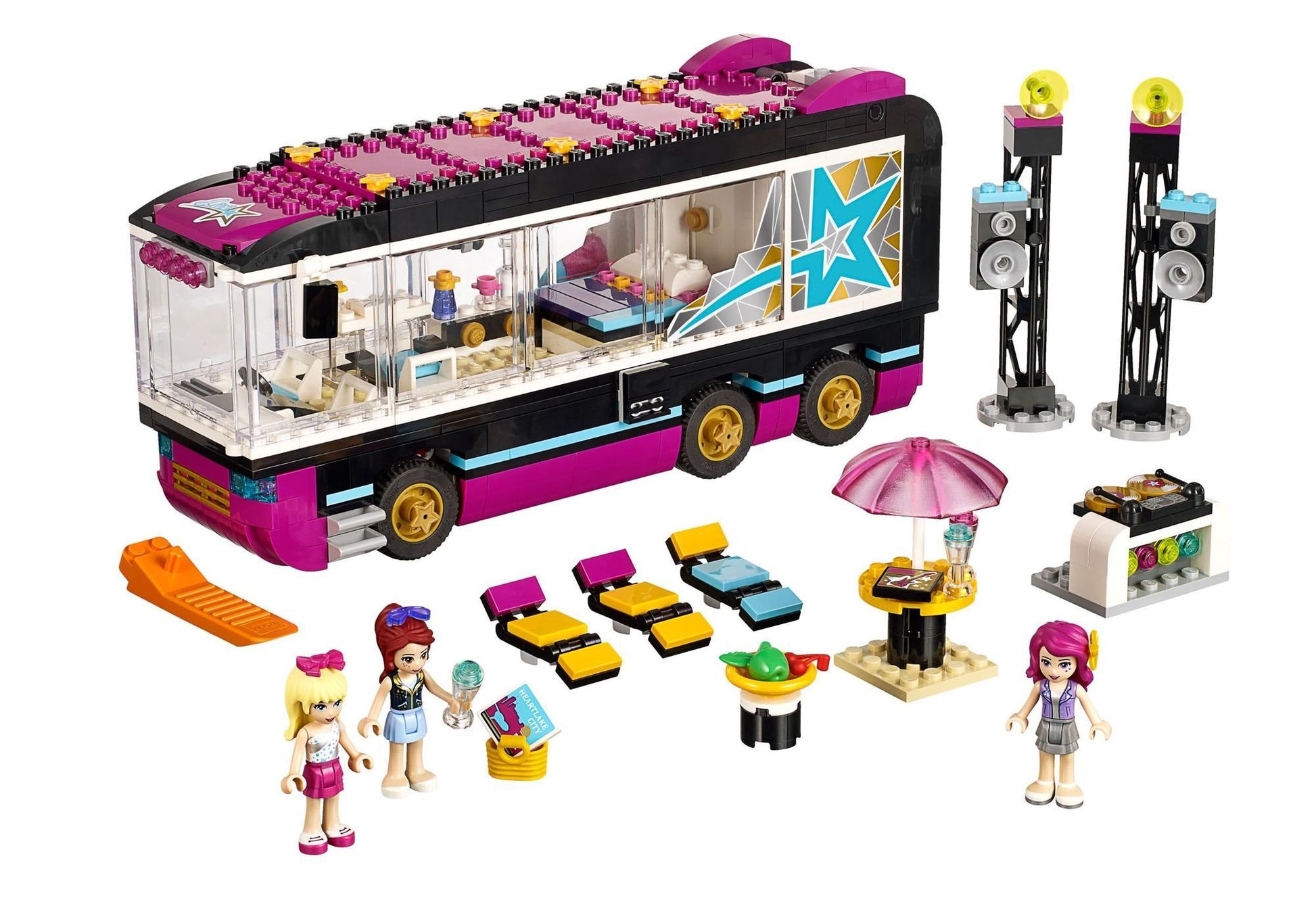 Lego 41106 Friends Popstar Tourbus - plegobil