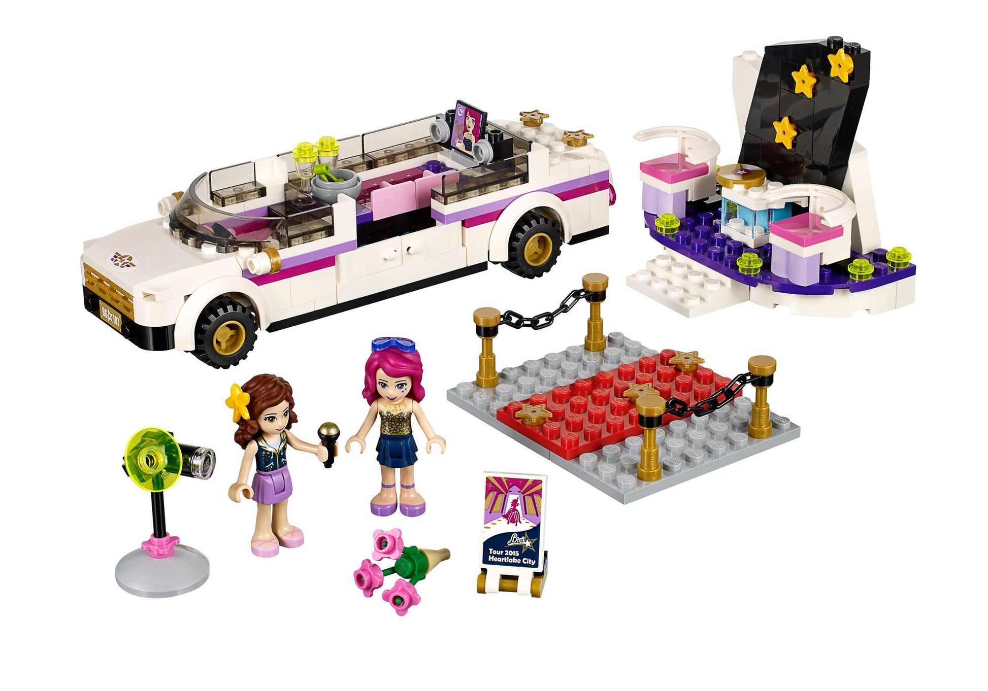 Lego 41107 Friends Popstar Limousine - plegobil