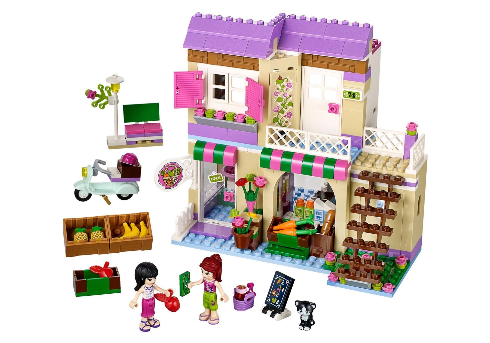 Lego 41108 Friends Heartlake Lebensmittelmarkt - plegobil