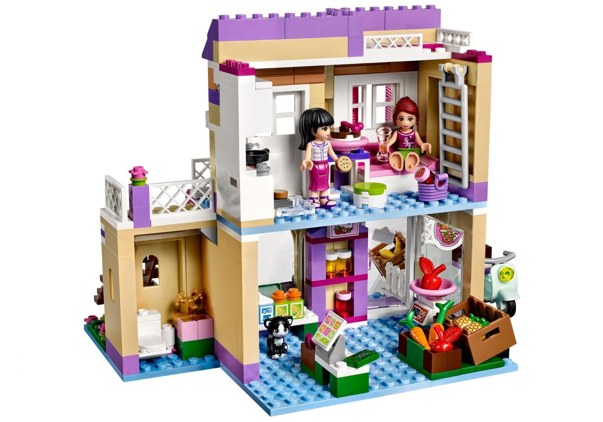 Lego 41108 Friends Heartlake Lebensmittelmarkt - plegobil