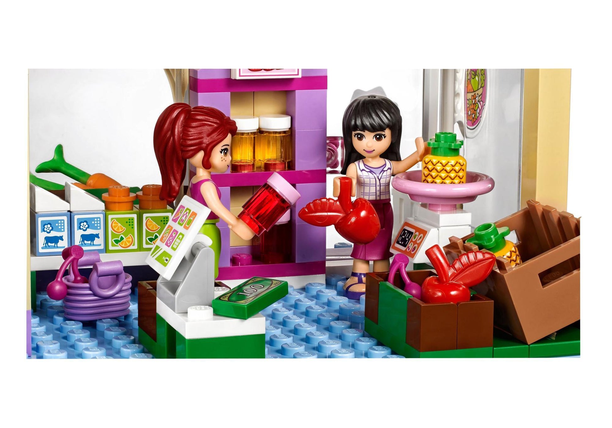 Lego 41108 Friends Heartlake Lebensmittelmarkt - plegobil