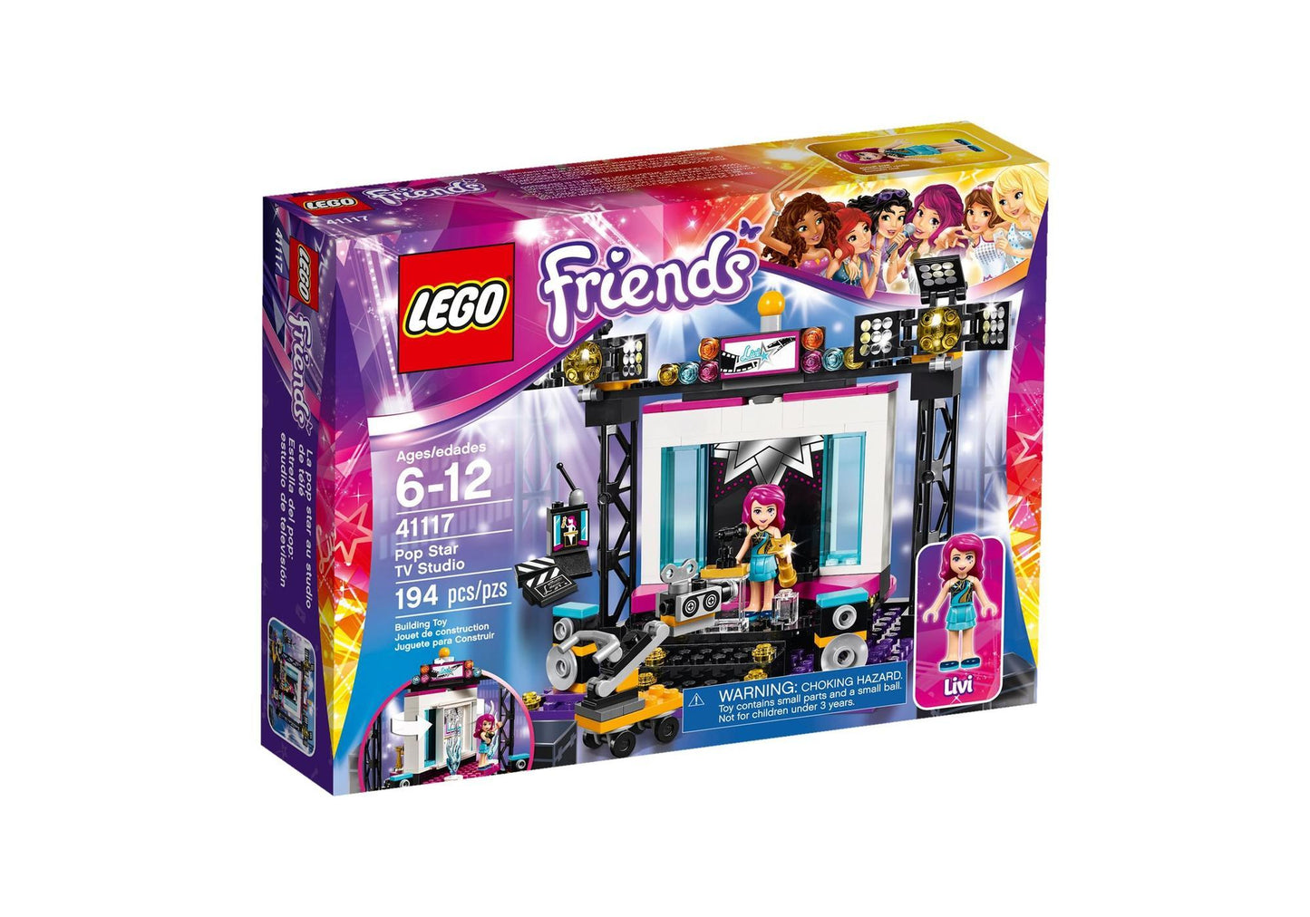 Lego 41117 Friends Popstar TV-Studio - plegobil