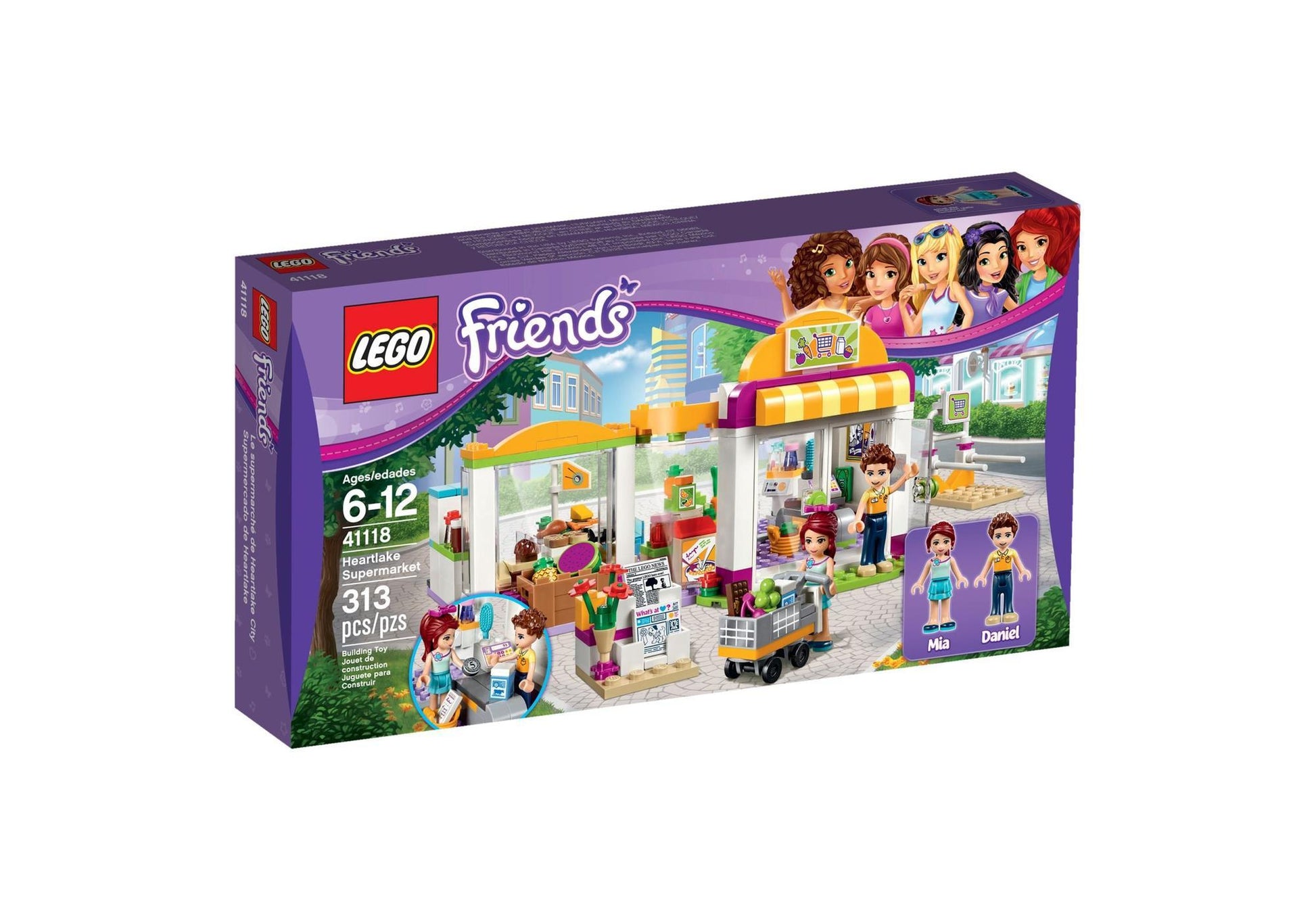 Lego 41118 Friends Heartlake Supermarkt - plegobil