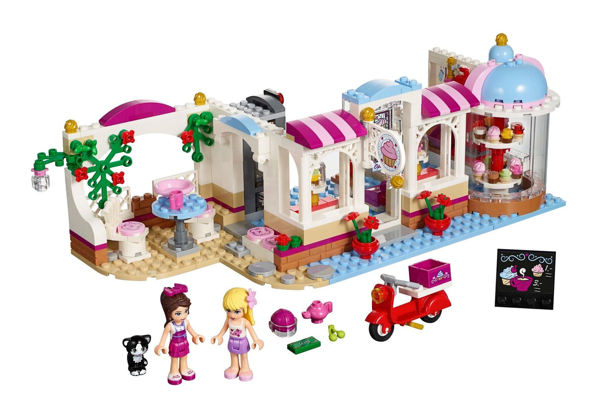 Lego 41119 Friends Heartlake Cupcake-Café - plegobil