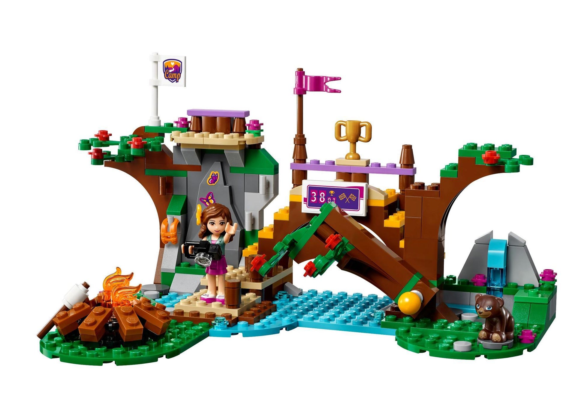 Lego 41121 Friends Abenteuercamp Rafting - plegobil