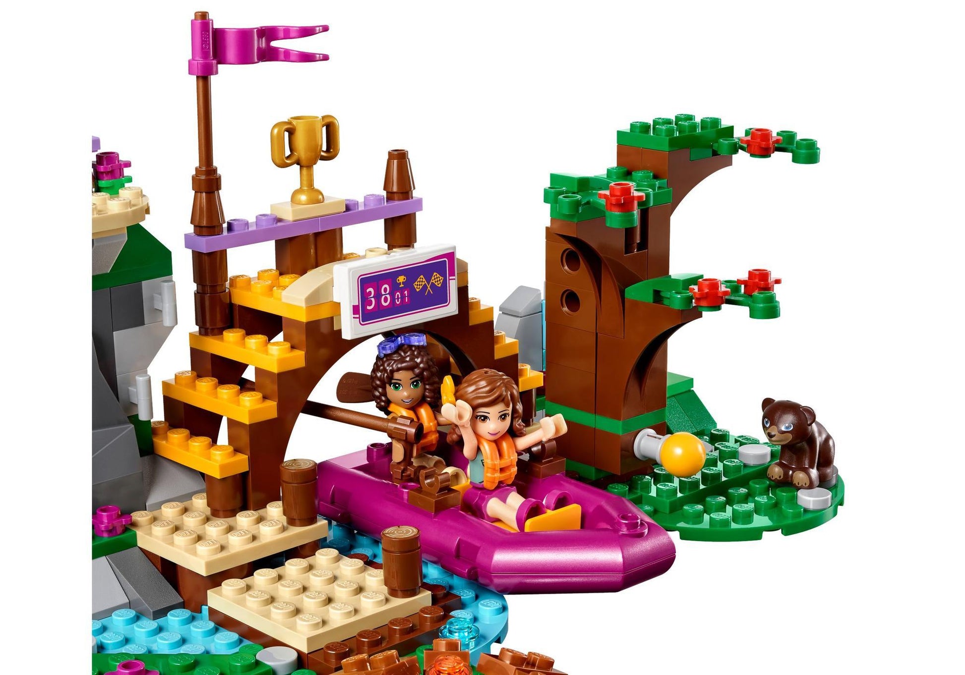 Lego 41121 Friends Abenteuercamp Rafting - plegobil