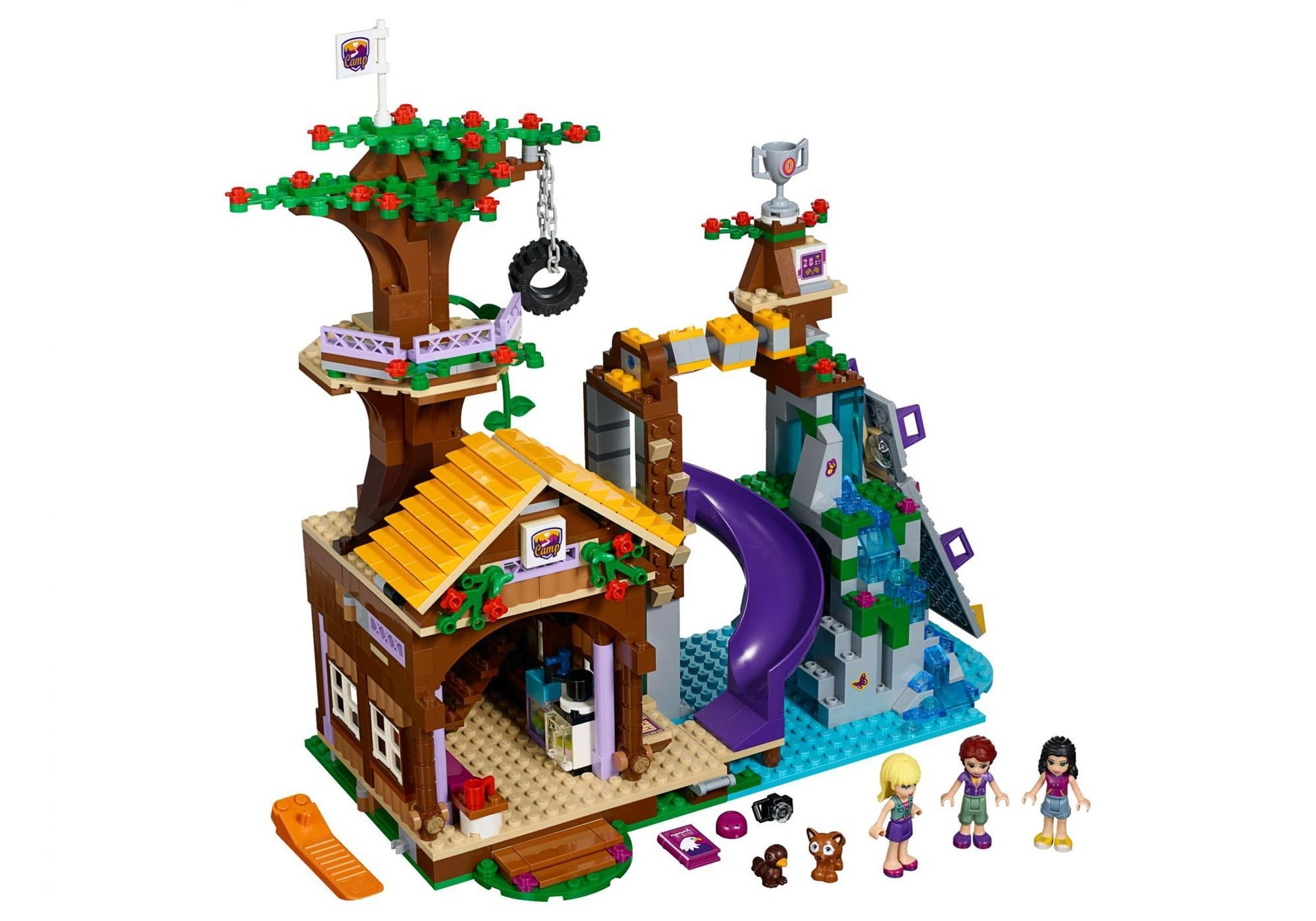 Lego 41122 Friends Abenteuercamp Baumhaus - plegobil