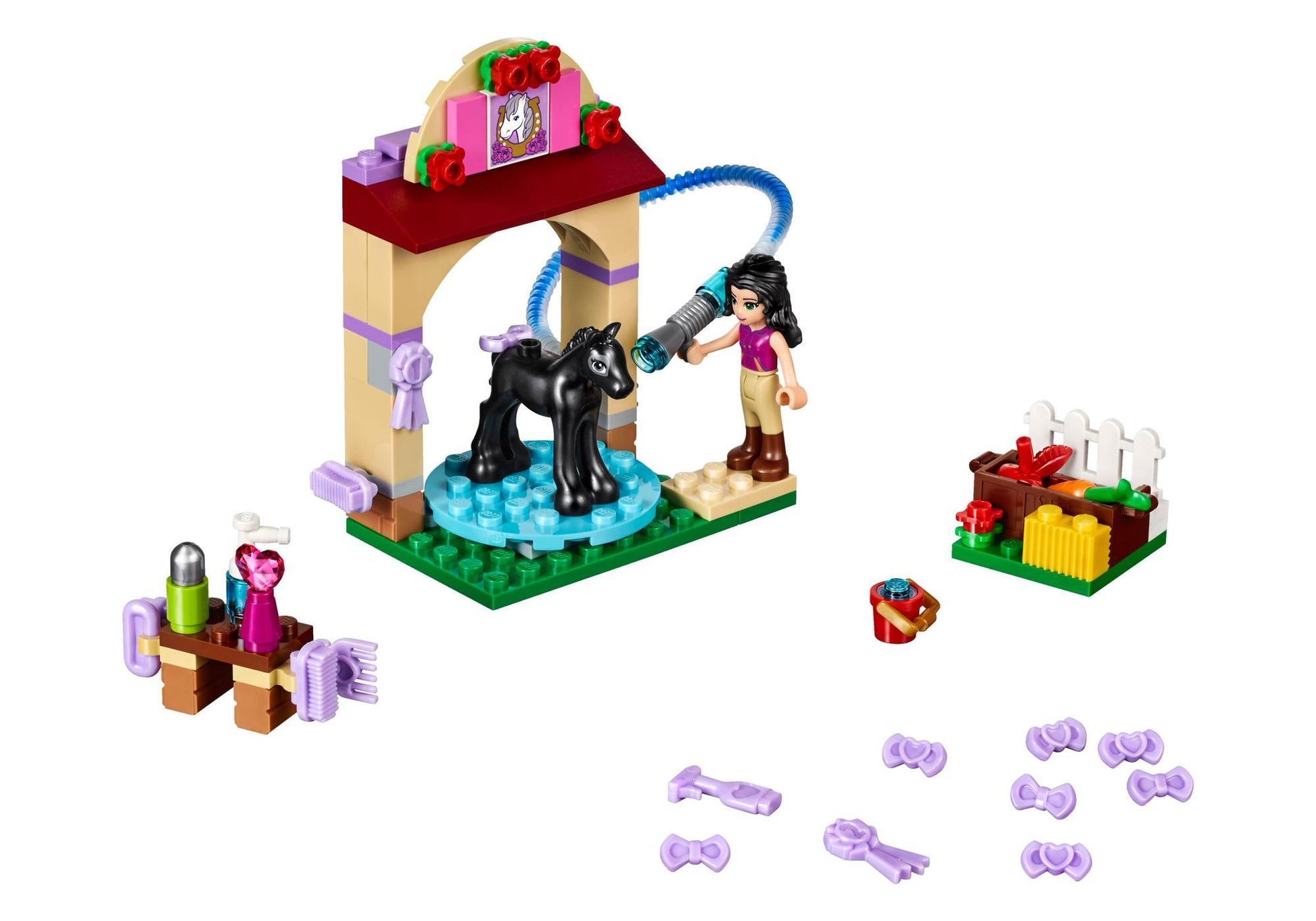 Lego 41123 Friends Waschhäuschen für Emmas Fohlen - plegobil