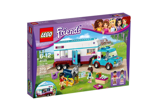 Lego 41125 Friends Pferdeanhänger und Tierärztin - plegobil