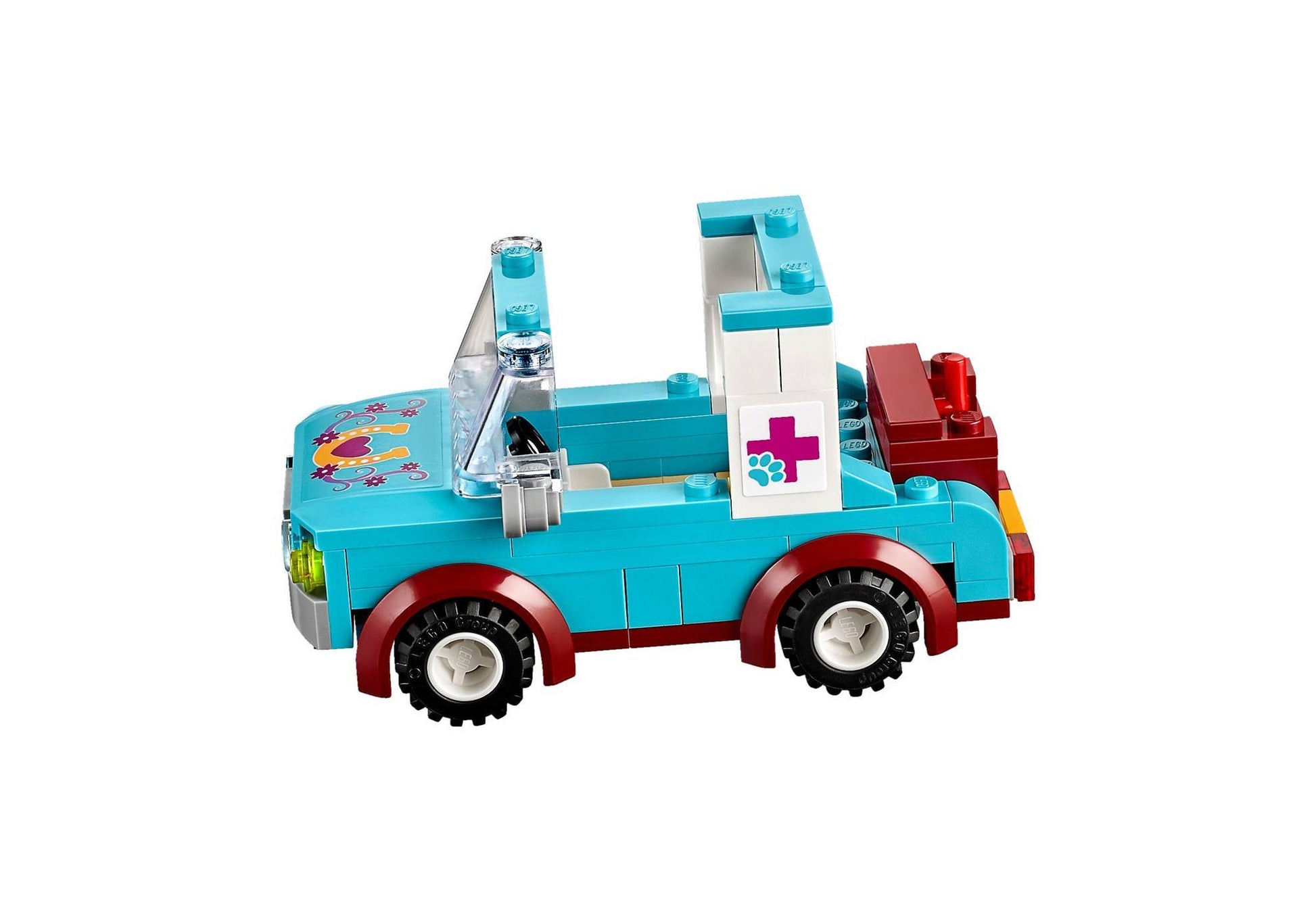 Lego 41125 Friends Pferdeanhänger und Tierärztin - plegobil