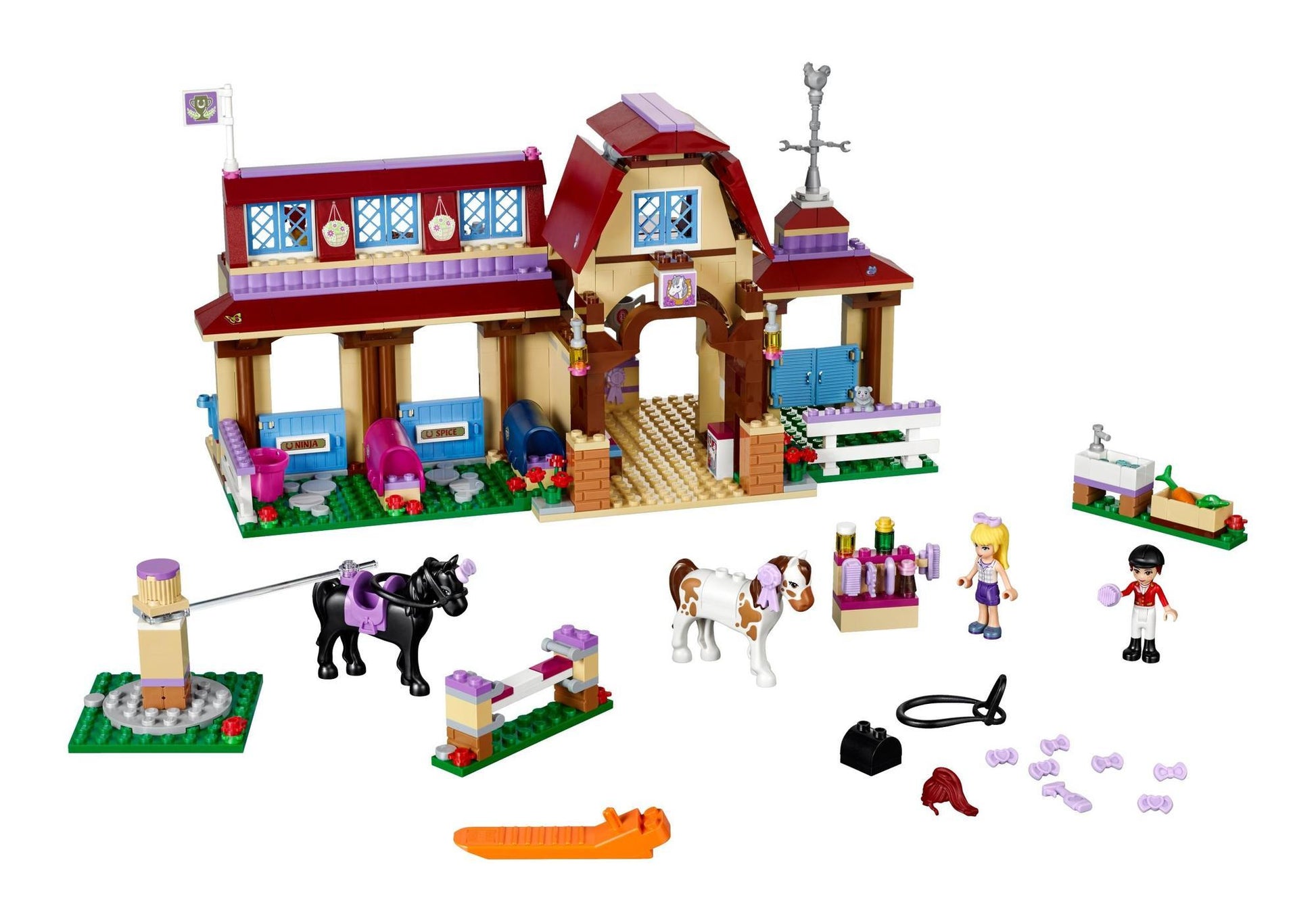 Lego 41126 Friends Heartlake Reiterhof - plegobil