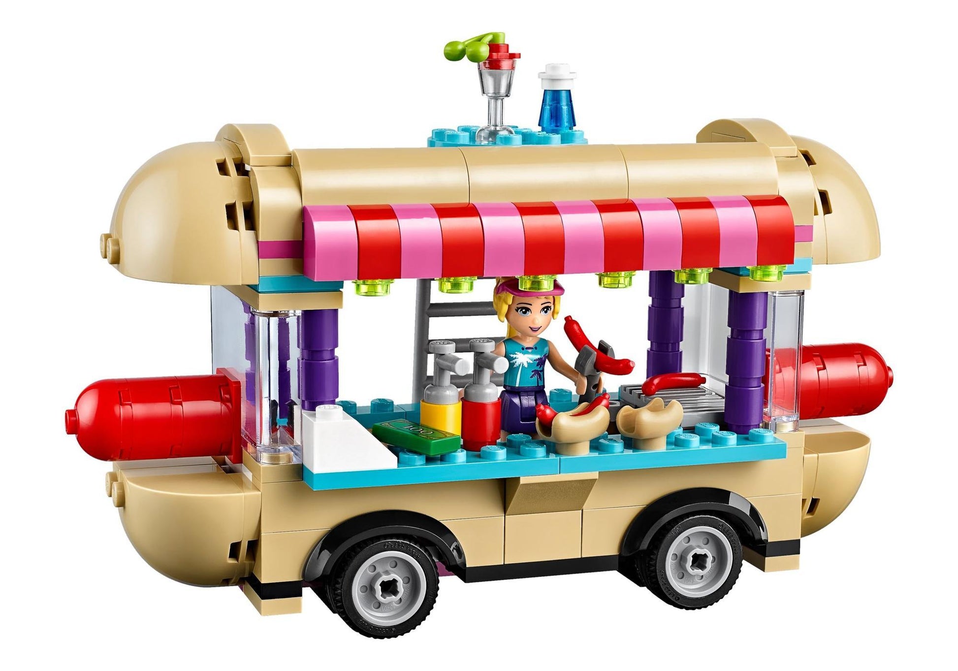 Lego 41129 Friends Hot-Dog-Stand im Freizeitpark - plegobil