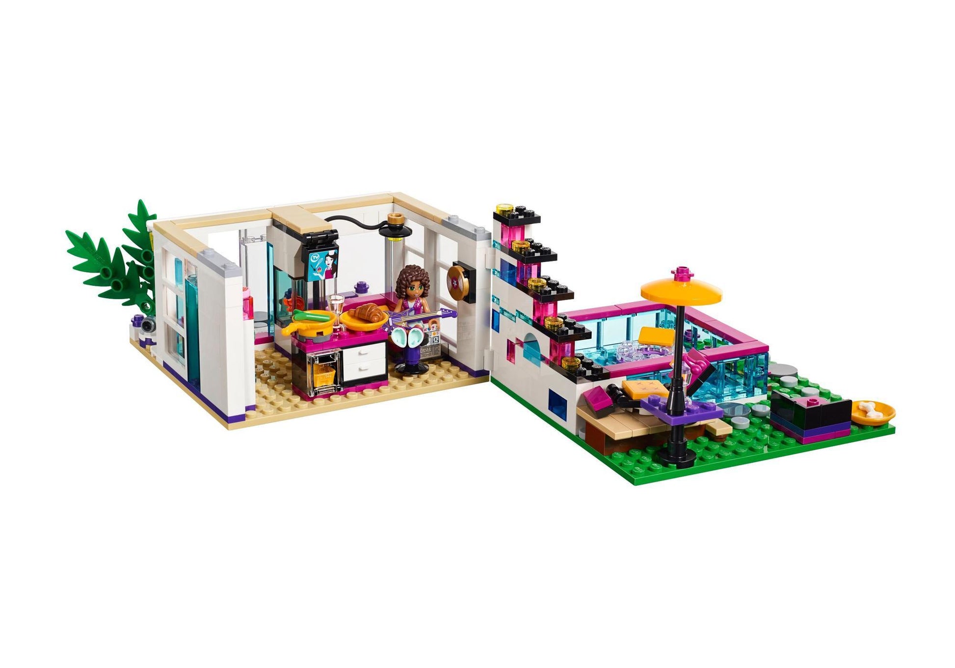 Lego 41135 Friends Livis Popstar-Villa - plegobil