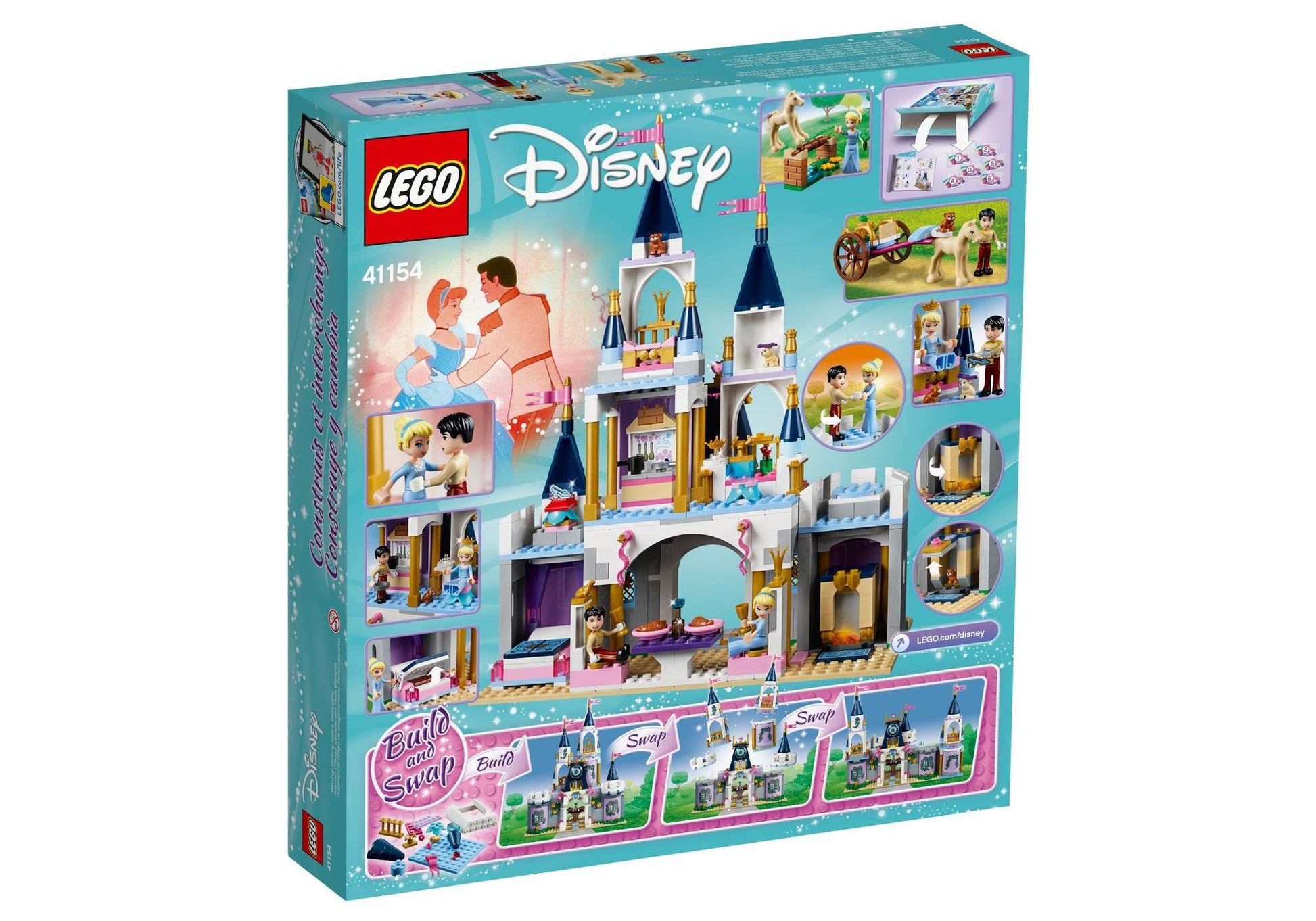 Lego 41154 Disney Princess: Cinderellas Traumschloss - plegobil