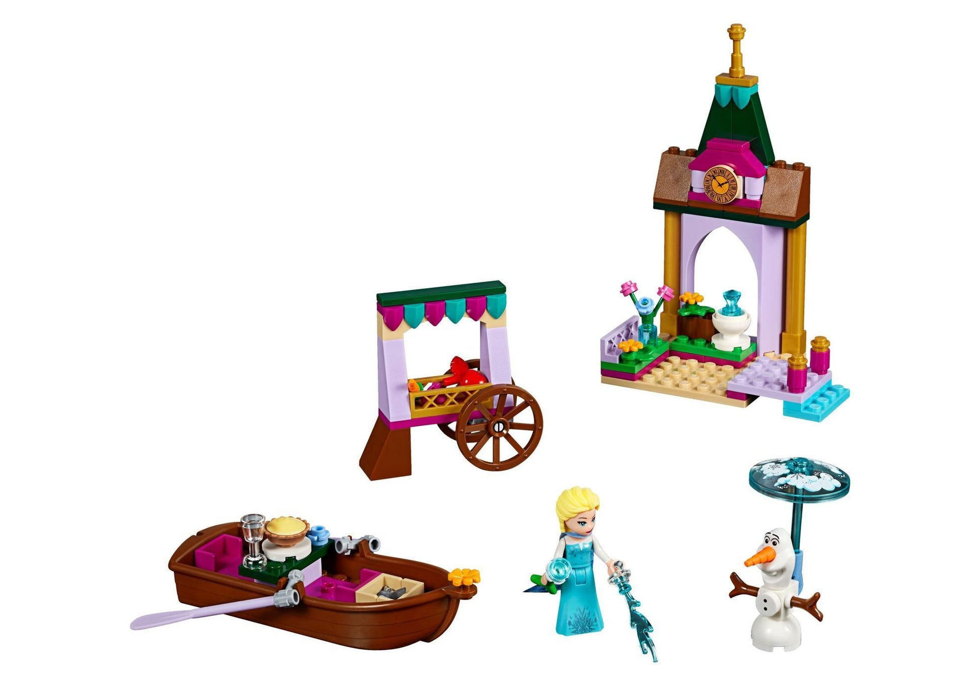 Lego 41155 Disney Frozen: Elsas Abenteuer auf dem Markt - plegobil