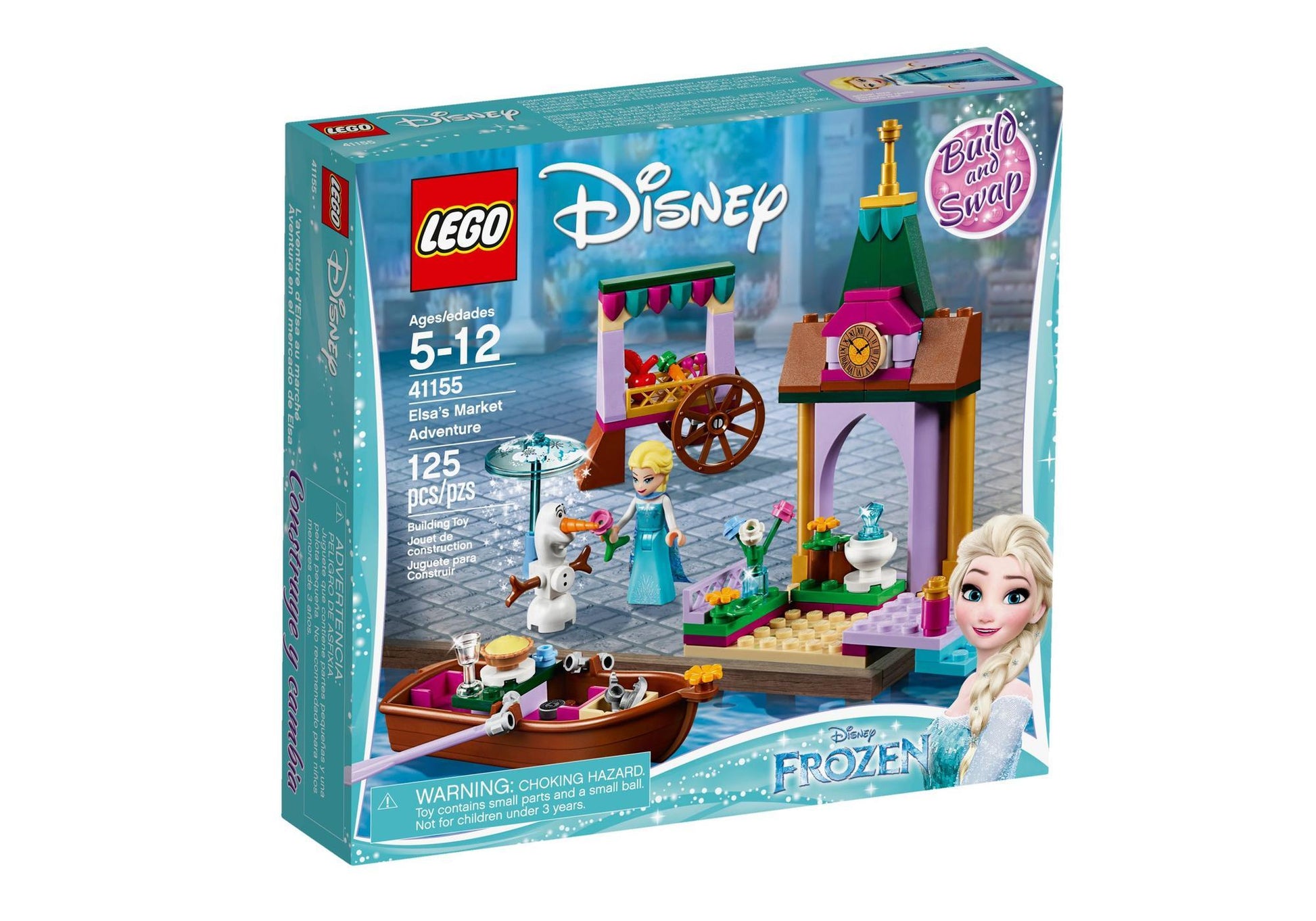 Lego 41155 Disney Frozen: Elsas Abenteuer auf dem Markt - plegobil