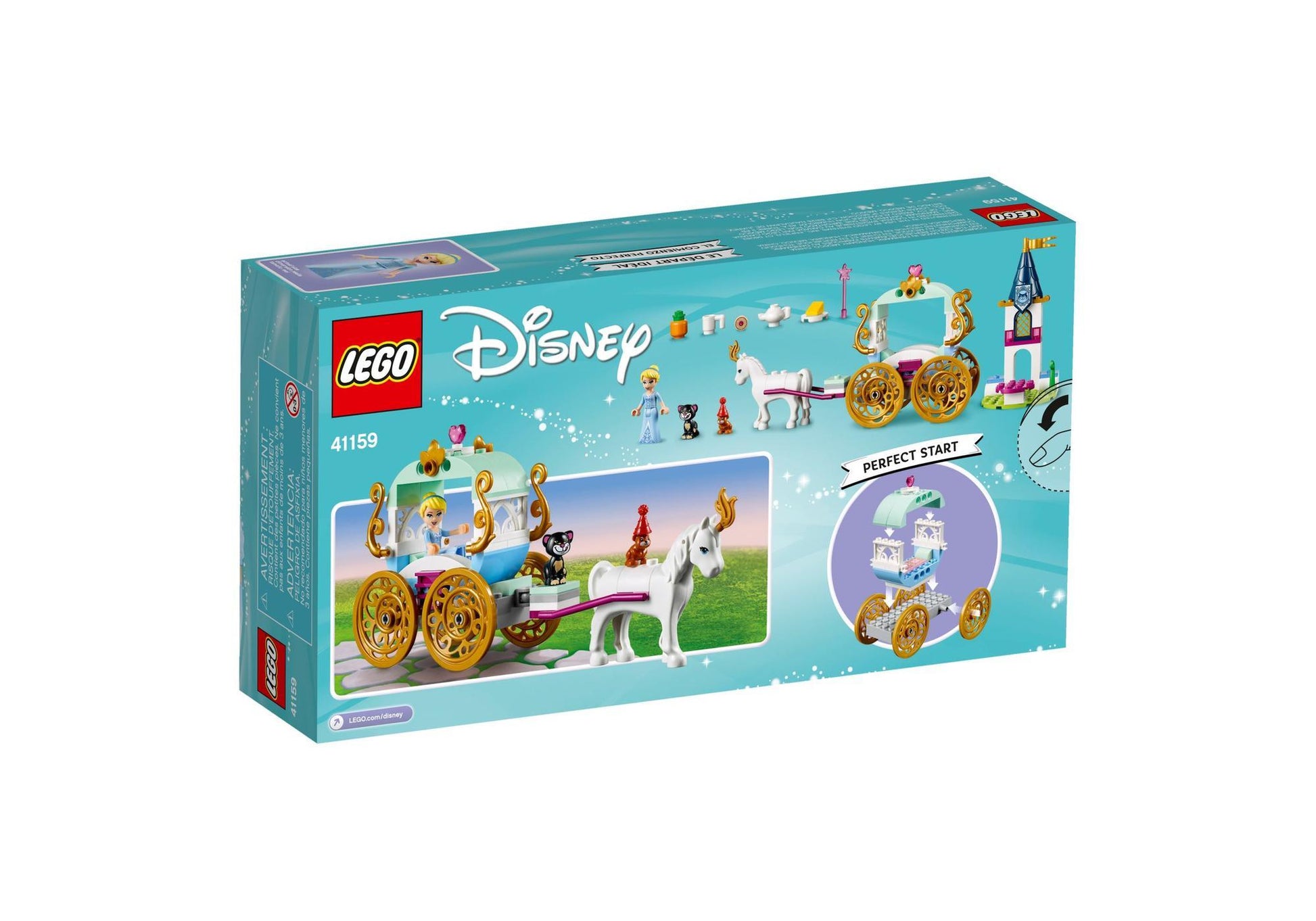 Lego 41159 Disney Princess: Cindarellas Kutsche - plegobil