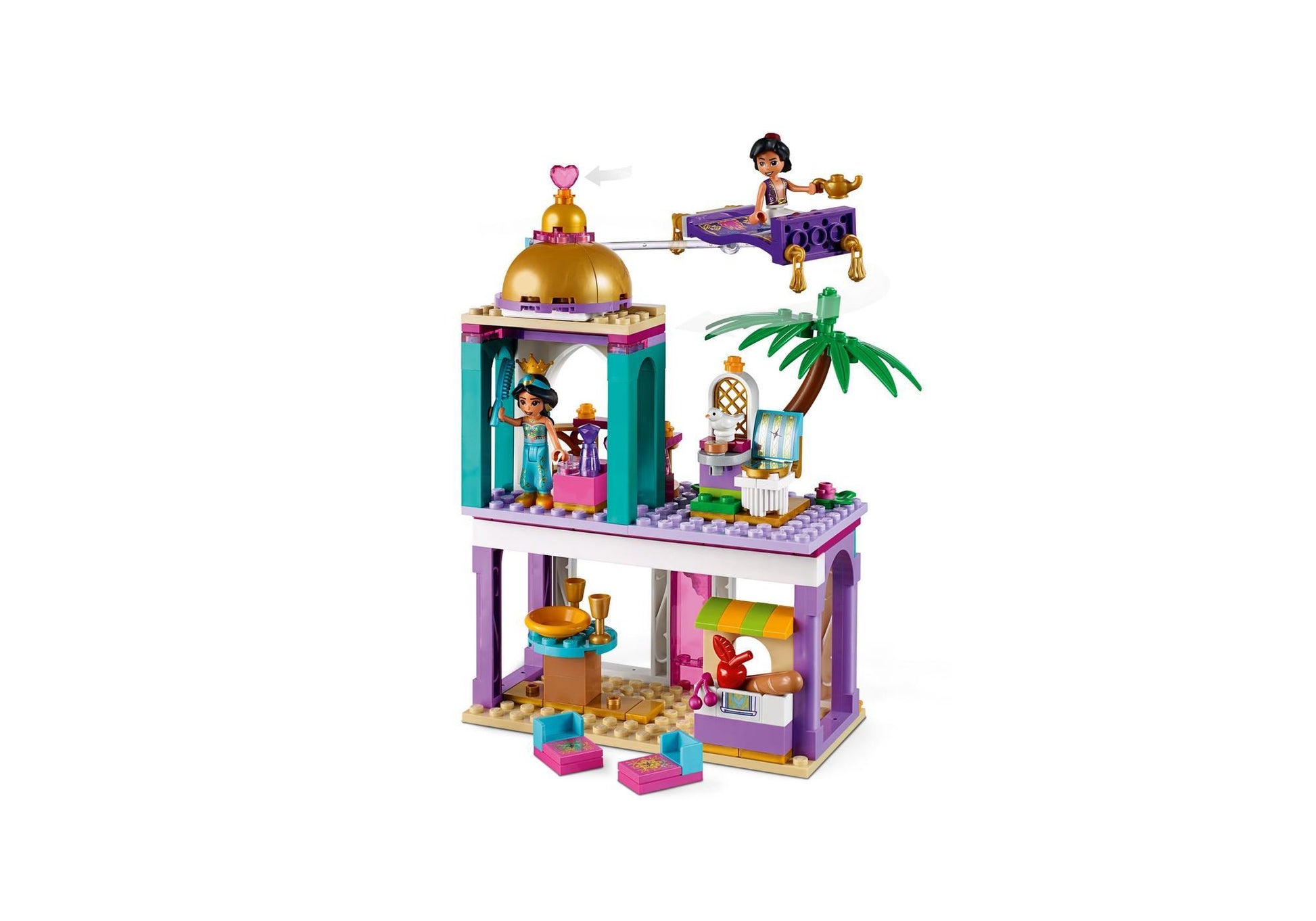 Lego 41161 Disney Princess: Aladdins und Jasmins Palastabenteuer - plegobil