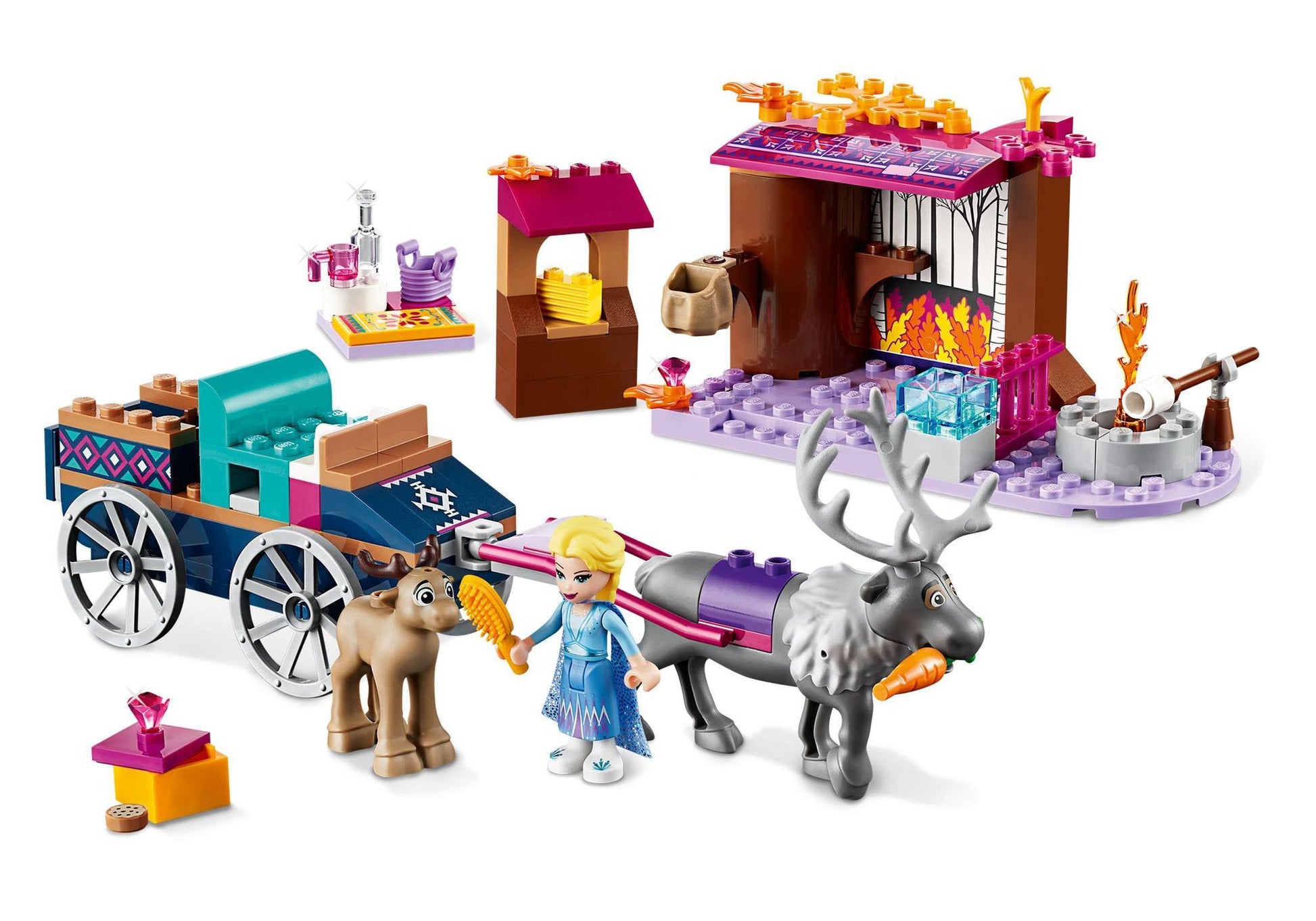 Lego 41166 Disney Frozen: Elsa und die Rentierkutsche - plegobil