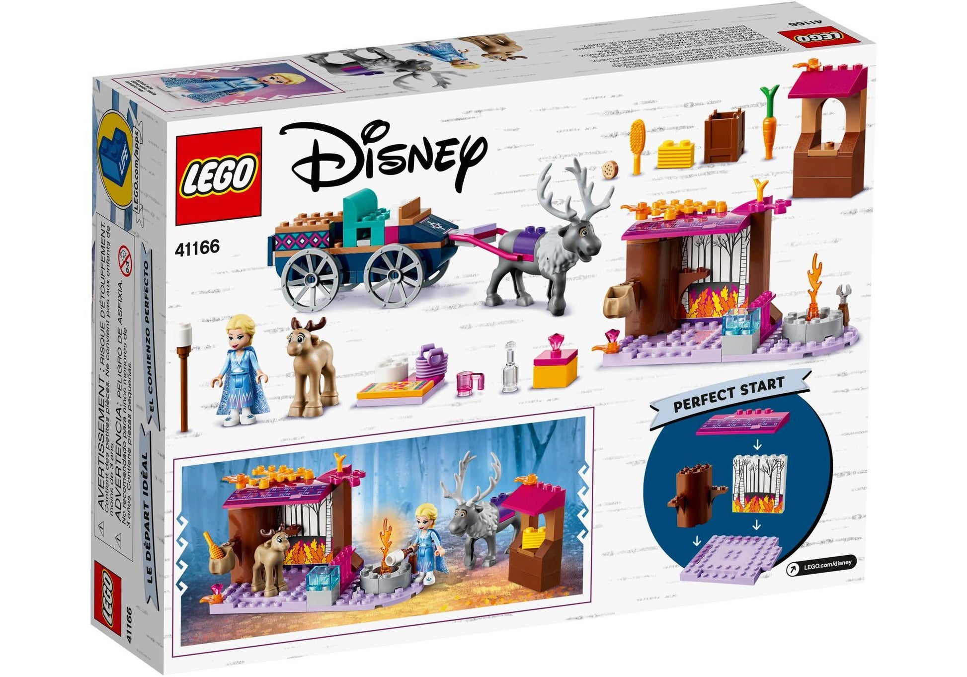 Lego 41166 Disney Frozen: Elsa und die Rentierkutsche - plegobil