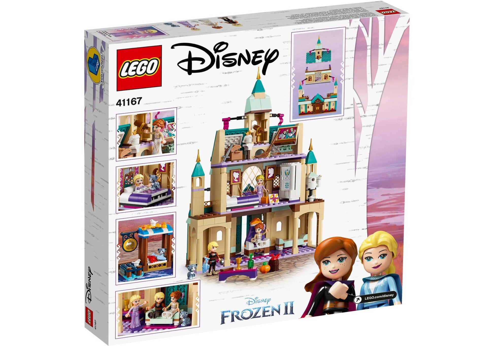 Lego 41167 Disney Frozen: Schloss Arendelle - plegobil