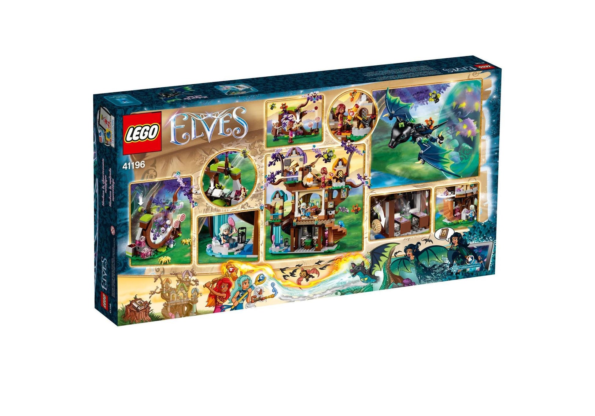 Lego 41196 Elves: Fledermaus-Angriff auf den Elfen-Sternbaum - plegobil