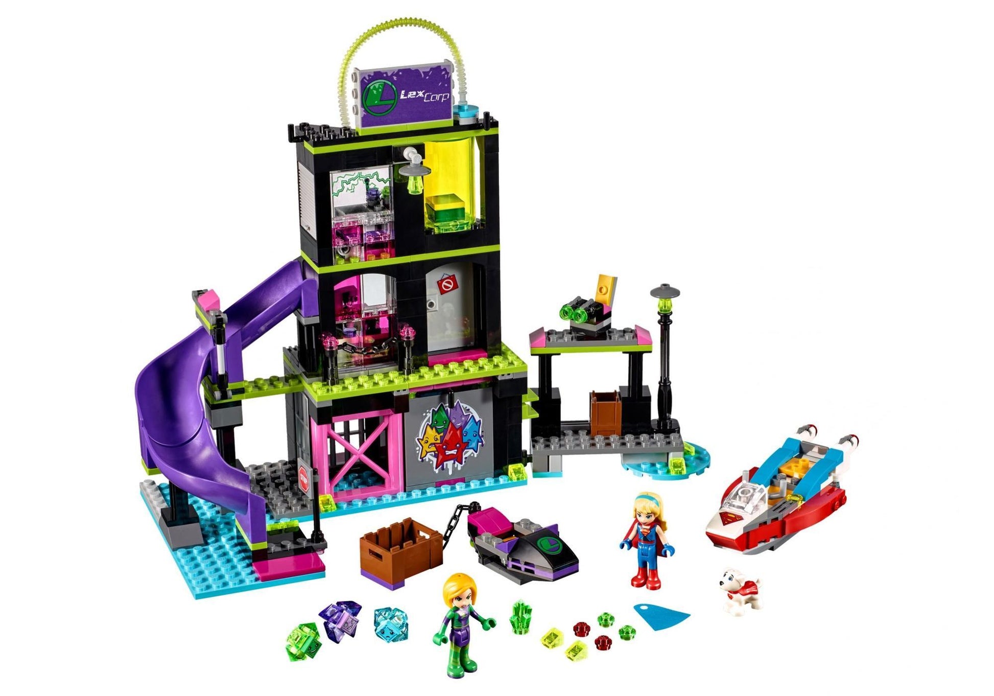 Lego 41238 DC: Die Kryptomite-Fabrik von Lena Luthor - plegobil