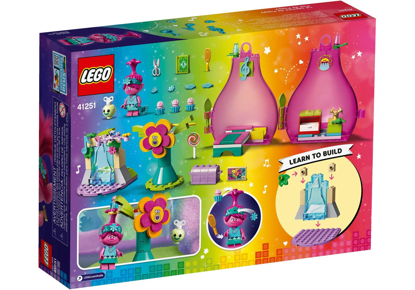 Lego 41251 Trolls World Tour: Poppys Wohnblüte - plegobil