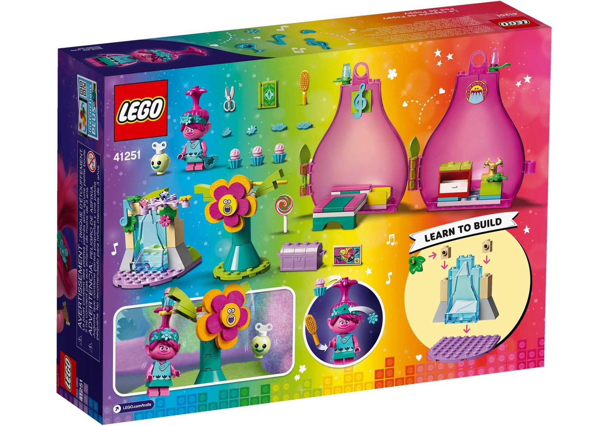 Lego 41251 Trolls World Tour: Poppys Wohnblüte - plegobil