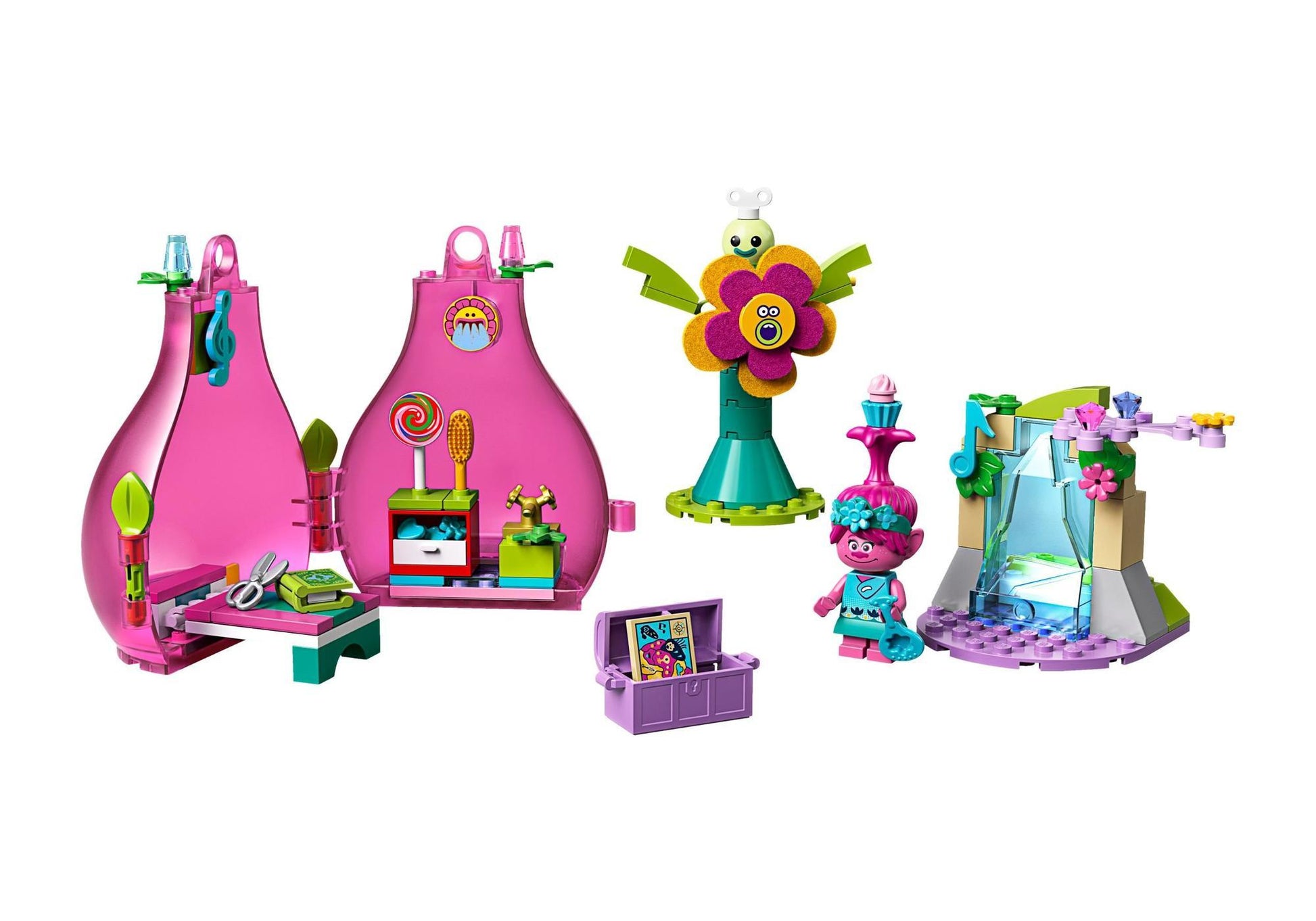 Lego 41251 Trolls World Tour: Poppys Wohnblüte - plegobil