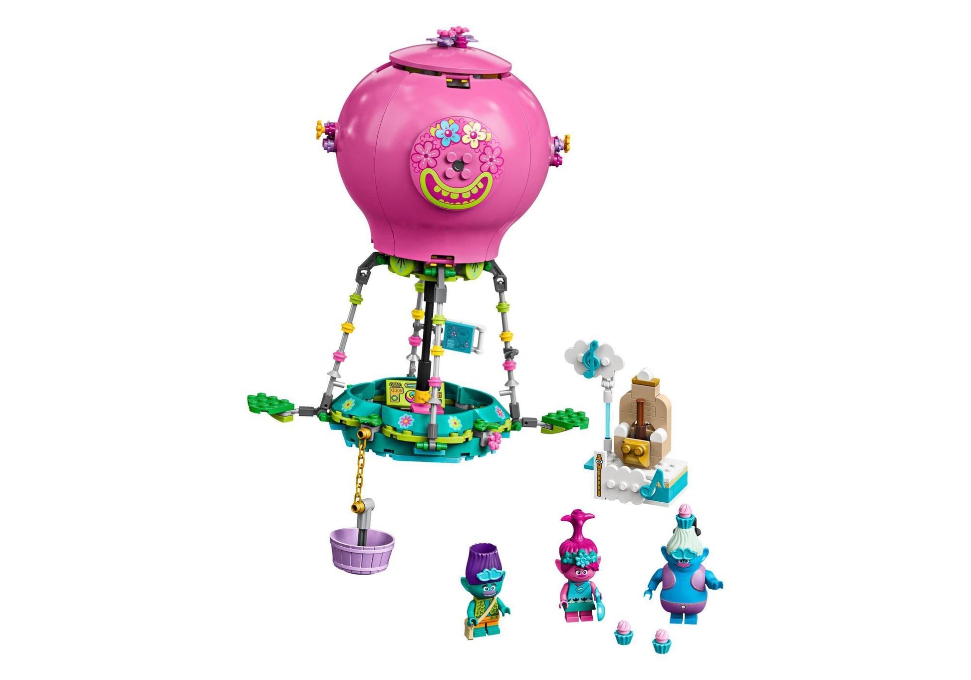 Lego 41252 Trolls World Tour: Poppys Heißluftballon - plegobil