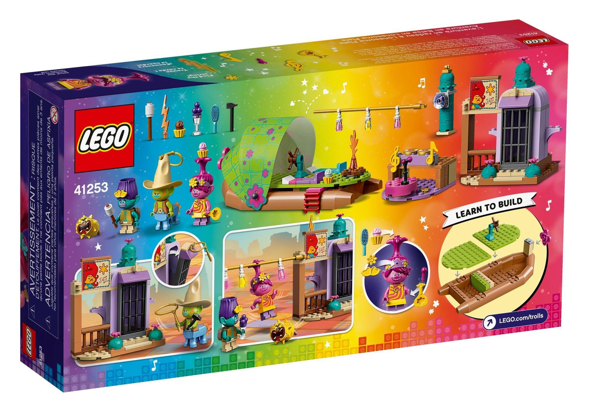 Lego 41253 Trolls World Tour: Floßabenteuer in Einsamshausen - plegobil