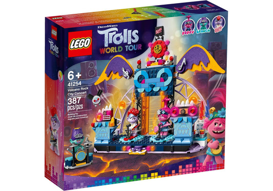 Lego 41254 Trolls World Tour: Volcano Rock City Konzert - plegobil