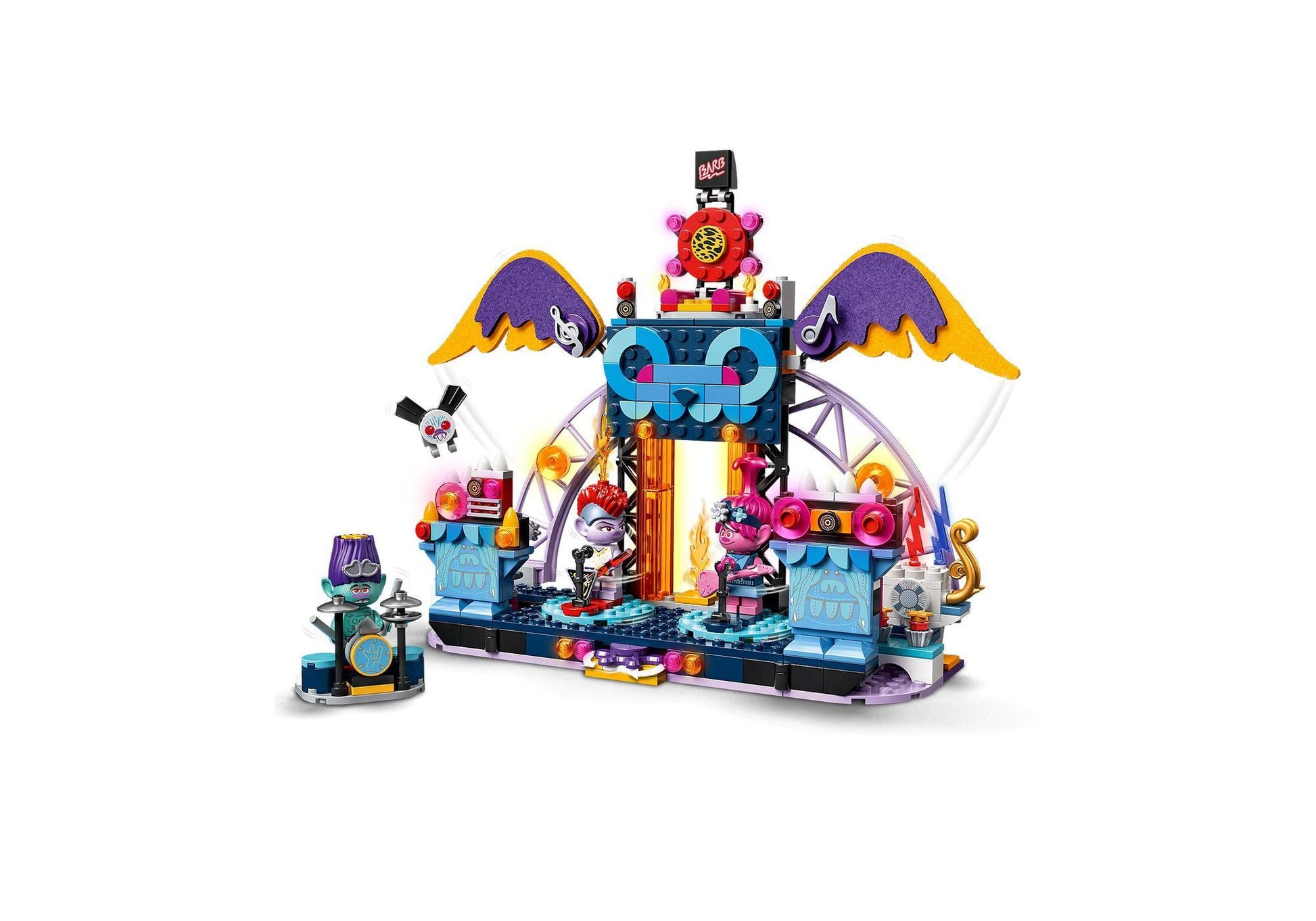 Lego 41254 Trolls World Tour: Volcano Rock City Konzert - plegobil