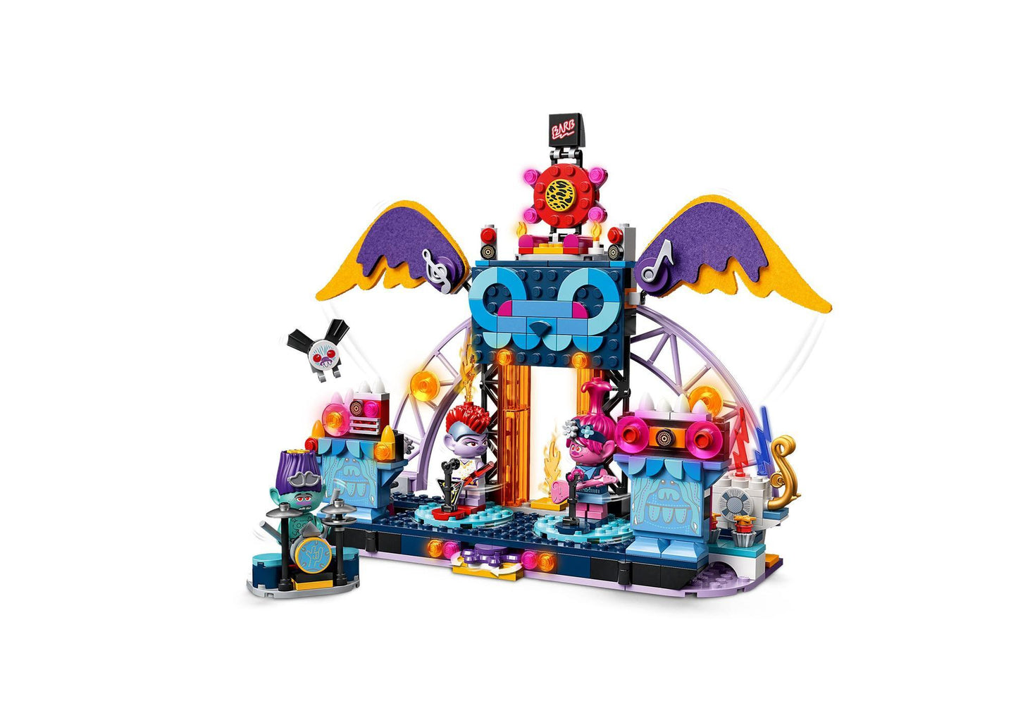 Lego 41254 Trolls World Tour: Volcano Rock City Konzert - plegobil