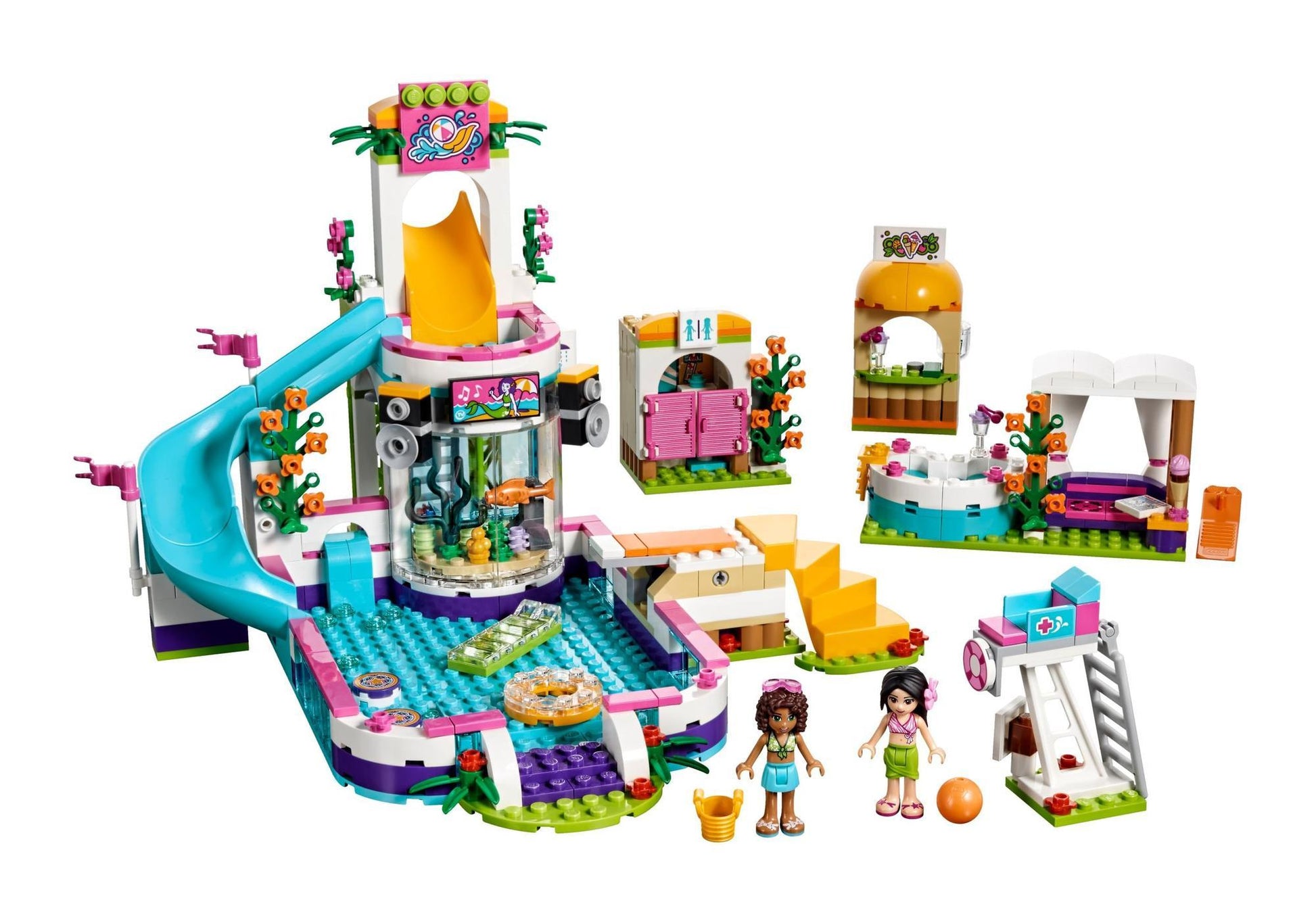 Lego 41313 Friends Heartlake Freibad - plegobil