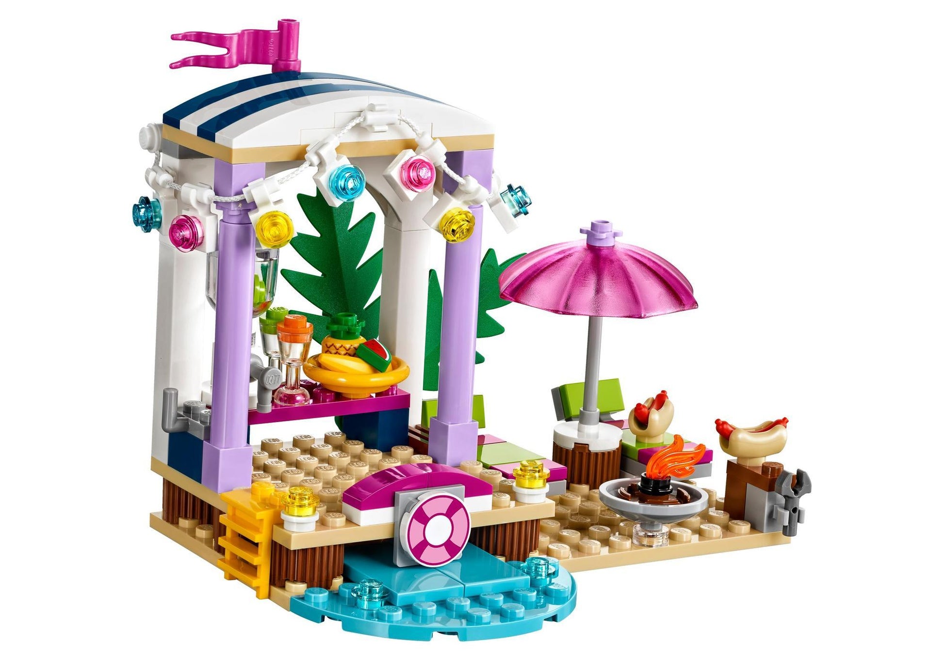 Lego 41316 Friends Andreas Rennboot-Transporter - plegobil