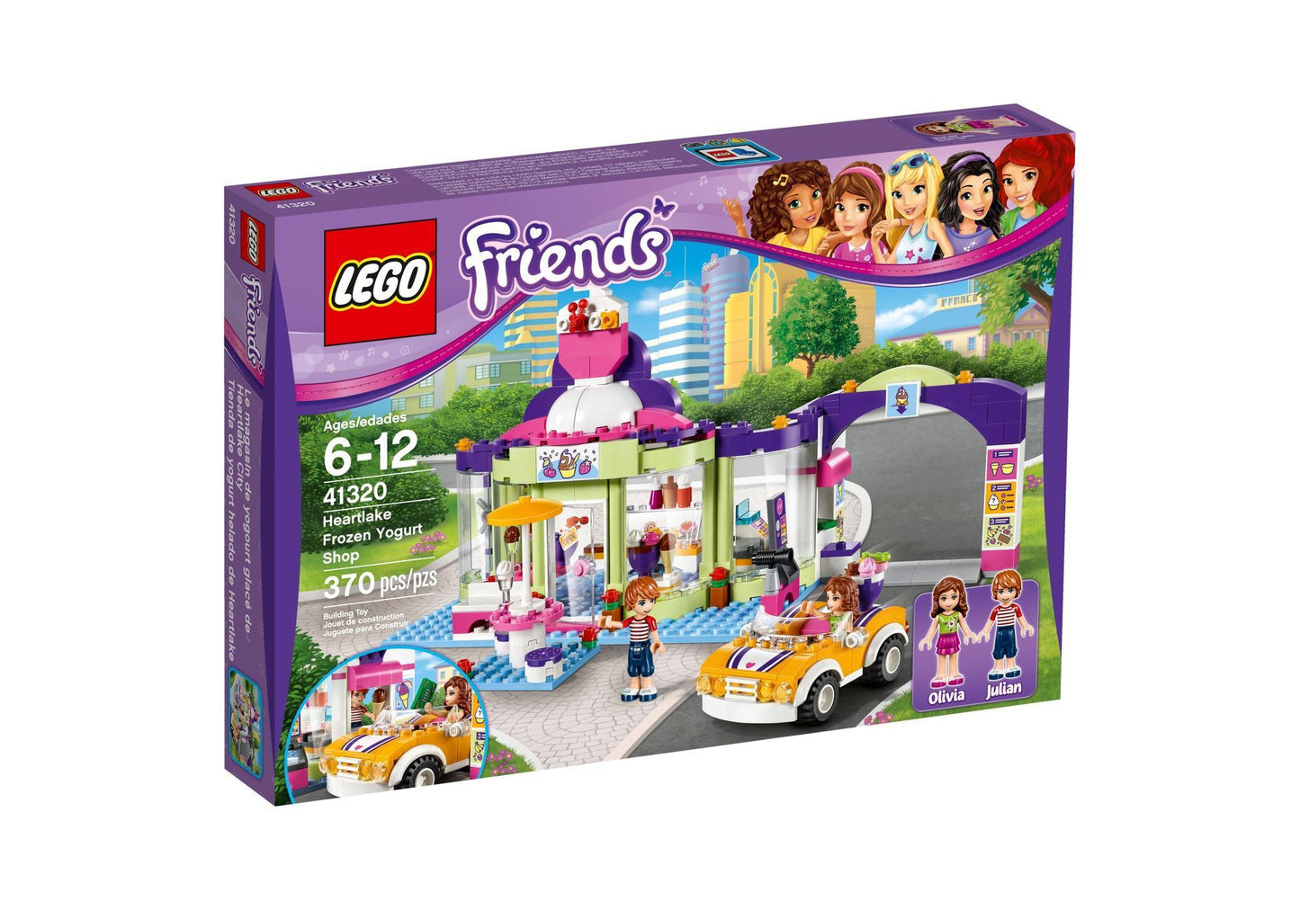Lego 41320 Friends Heartlake Joghurteisdiele - plegobil