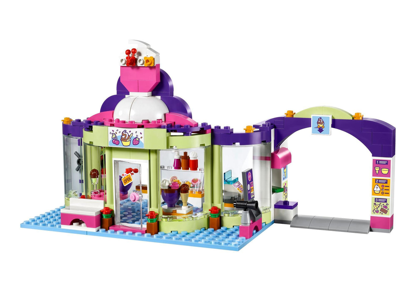 Lego 41320 Friends Heartlake Joghurteisdiele - plegobil