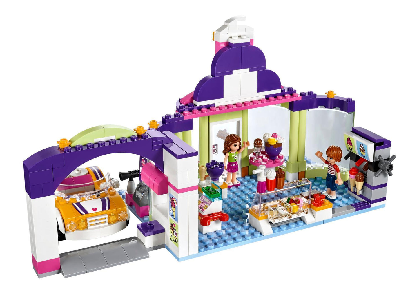 Lego 41320 Friends Heartlake Joghurteisdiele - plegobil